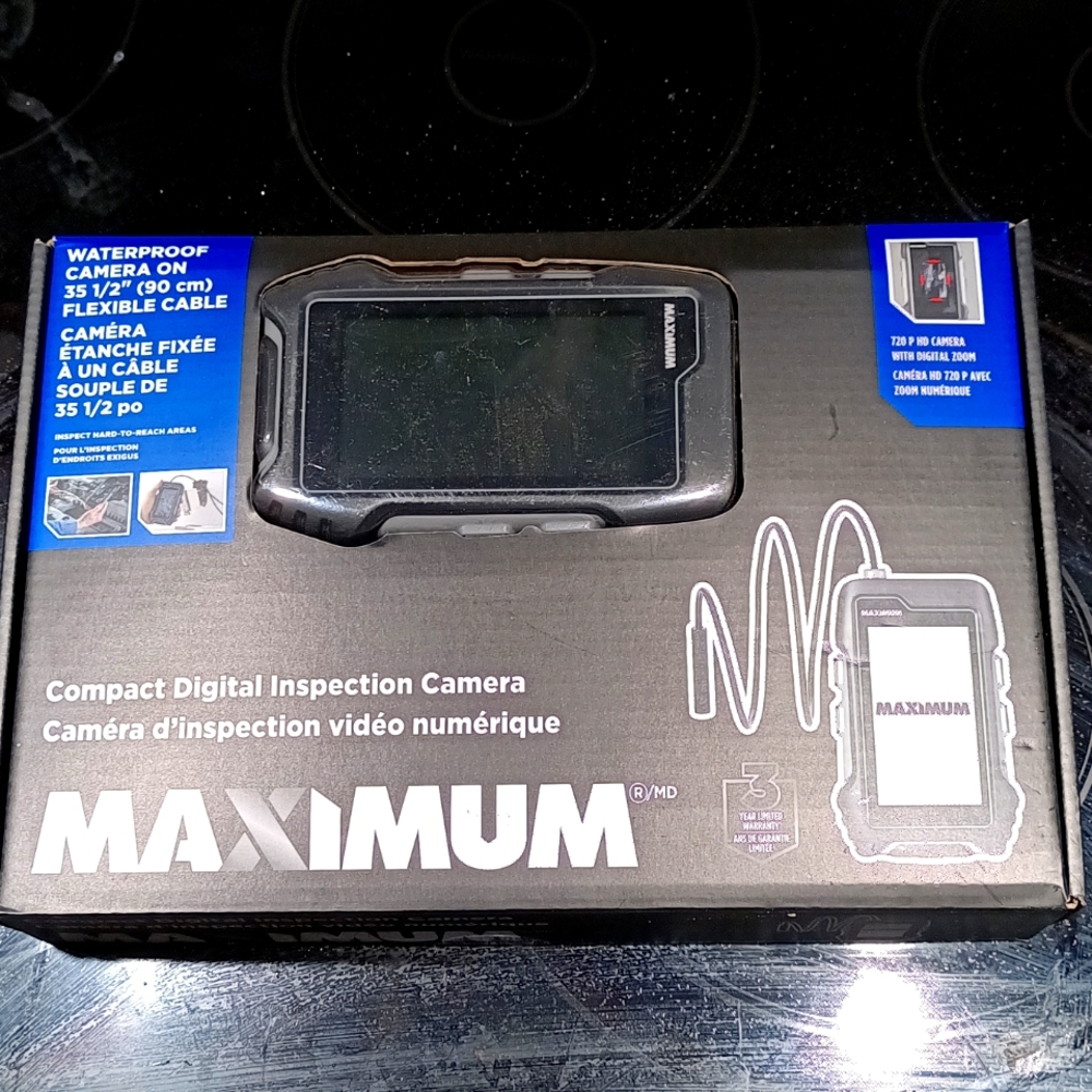 Compact digital inspection camera